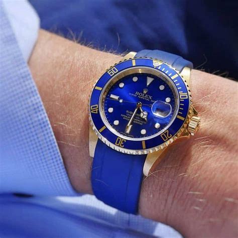 rolex submariner silicone band